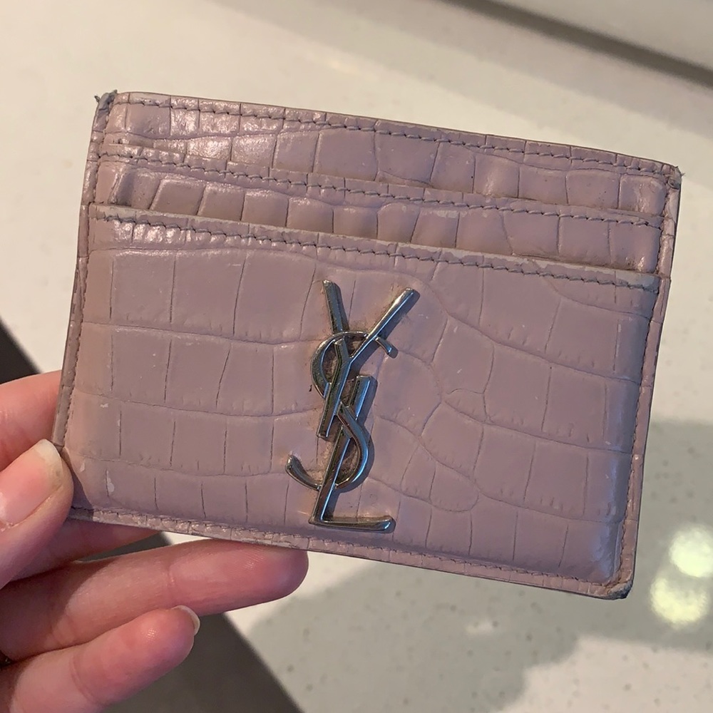 Saint Laurent card holder